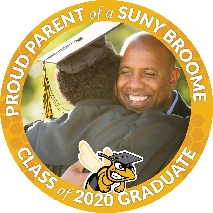 Proud Parent of a SUNY Broome 2020 Grad Facebook Frame