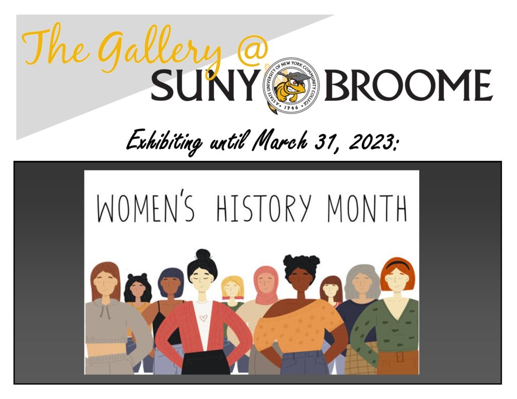 Women's History Month Exhibit