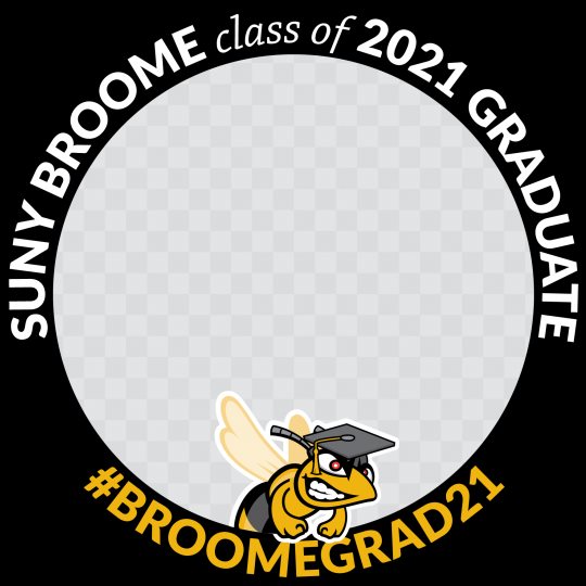 SUNY Broome Class of 2021 Graduate Facebook frame