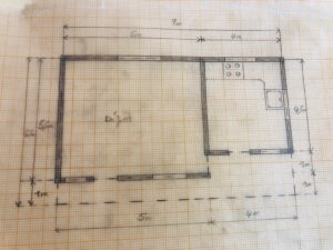 Kitchen Draft layout Drawing