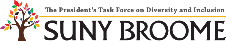 The President's Tatsk Force on Diversity and Inclusion SUNY Broome logo