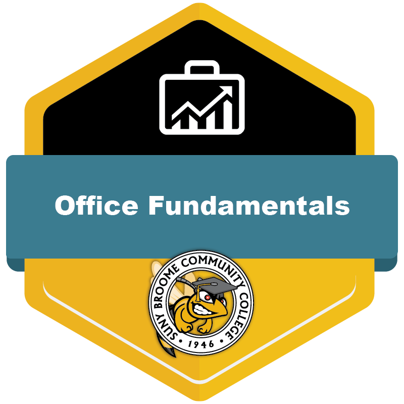 Office Fundamentals Micro-credential