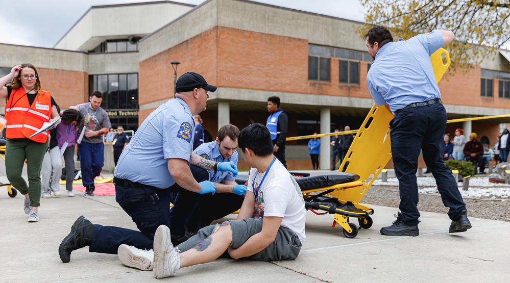 2023 SUNY Broome Mock Disaster Scene
