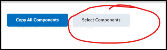 Select components button