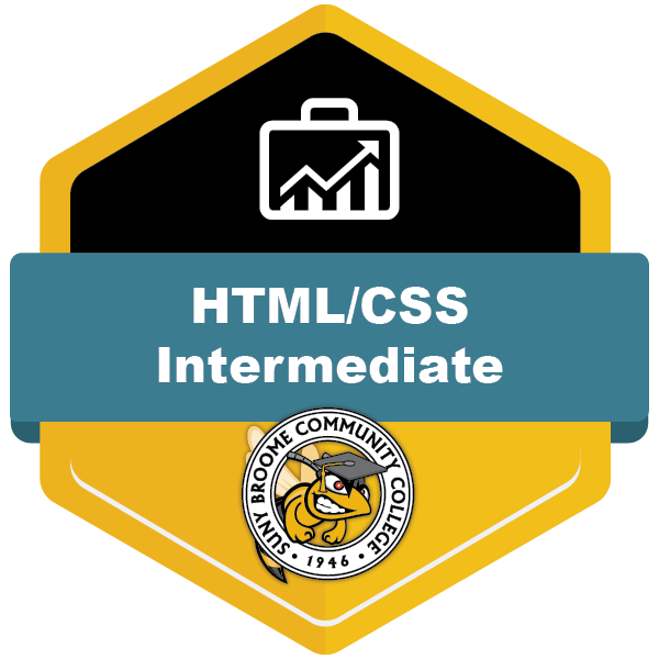 Intermediate HTML/CSS Micro-credential