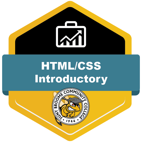 Introductory HTML/CSS Micro-credential